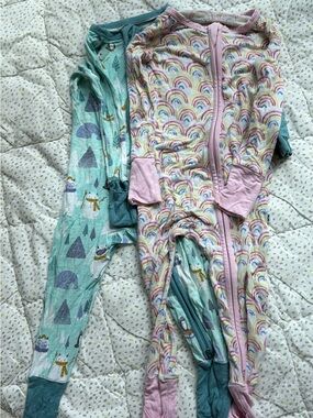 Little Sleepies zipper pajamas